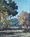 Lot 1175: PIERRE LALLART (FRENCH, 1919-2009) PROMENADE D'AUTOMNE, 1985 http://www.invaluable.com/auction-lot/pierre-lallart-french,-1919-2009-promenade-d-au-1175-c-33a4e7c814