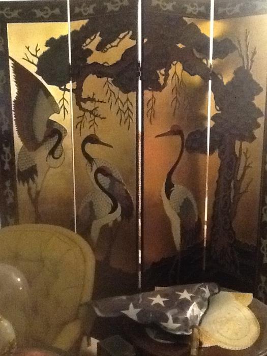 oriental room divider