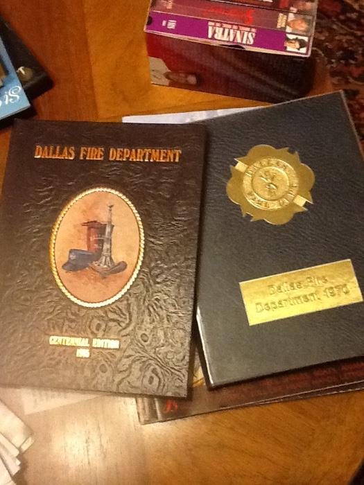 Dallas Fire Dept memorabilia