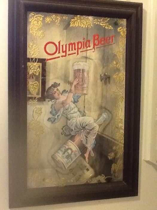 Olympia Beer sign