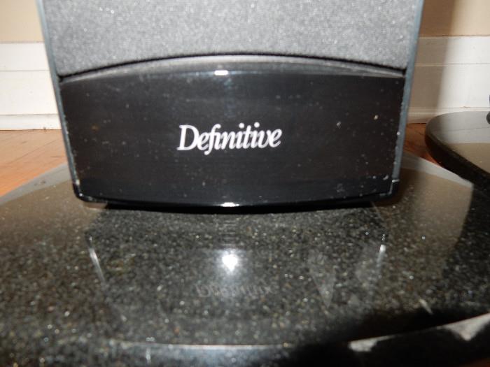 Granite Bases on these great speakers.