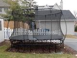 Springfree Large Oval Trampoline.