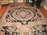 9' X 10' Hand Knotted Rug. Very fine quality with many knots per square inch.