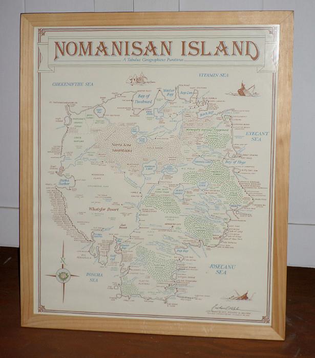 Nomanisan Island Pun Map