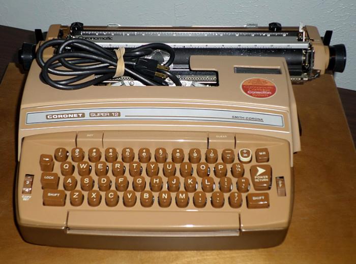 Coronet Typewriter