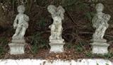 Old World Cement Statue Cherubs  