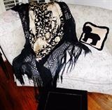 Huge Rare Piano Scarf