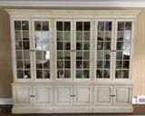 Ethan Allen Villa Library Bookcases:   Right, Center and Left.  All 3 units can be separated but as a unit measure 108.5" wide x 17" deep x 86.5" high