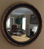 Ethan Allen 30" Round Mirror