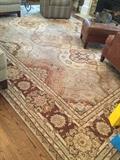 Nourison Wool Rug:  9.5' x 13'