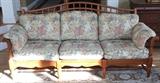 Ethan Allen Solid Wood Frame Casual Sofa:  82" wide x 34" wide x 39" high