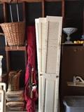 wood shutters