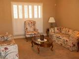 Living Room Suite. (priced separately) Sofa, Loveseat and Wing back Chair - Great for Sunroom.
