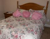 Bedroom Furniture: Headboard is Queen or Full Size. Mattress and Boxsprings are queen size. Priced Separately. Vaughan Furniture, Virginia