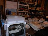 Corning Ware and Rotisserie and other Kitchen Items. Lots of Tupperware.