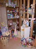Easter Items. Many are new with tags.