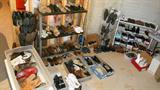 Lots of Shoes, some good brands. Clarks, Liz, Etc. Some are new, most are like new.