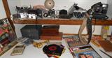 Vintage Cameras and other collectible items.