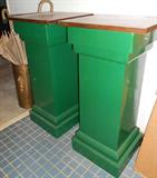 Wood Pedestals - For impressive Display -
plants, etc. If its not your color--just paint it. Great workmanship and heavy duty.