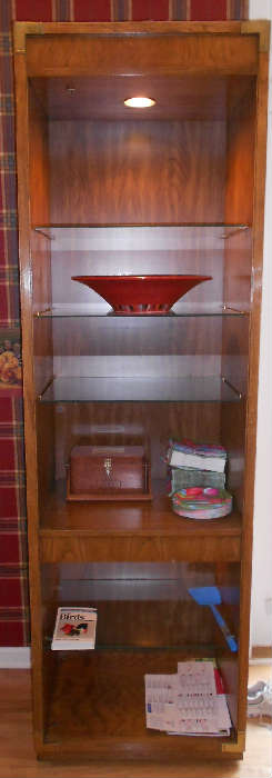 There are two of these lighted Etageres.