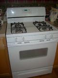 Whirlpool Gas Stove/Oven.  Super Capacity.