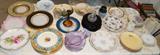 Hand Painted Plates - Violets, Roses, Beautiful Florals, Limoges, German, etc.