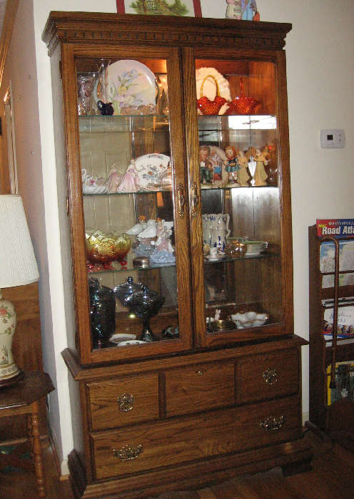 Curio Cabinet for Collectibles.