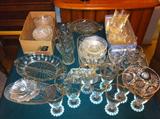 Pressed Glass, Elegant Glass, Hobnail, etc.