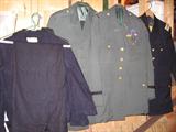 WWII Navy uniforms and clothing, Vietnam era uniforms, Ranger, etc.