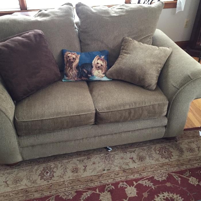 Smaller Bassett couch excellent condition
