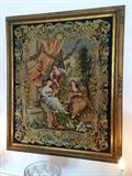 Needlepoint, 3 Women Playing Musical Instrument (29" W x 37" L) 