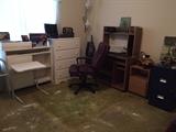 Computer Desk, File Cabinets, Chest Of Drawers