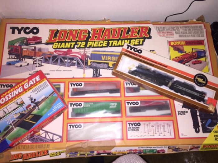 Tyco Train Set