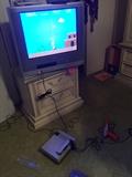 Vintage Nintendo NES Control Deck System Console With Zapper. We Were Playing Duck Hunt And Mario Bros. Trish Won. I Was Terrible.
