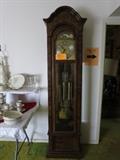 Hamilton Lancaster County Floor Clock, German Movement, Great Shape!