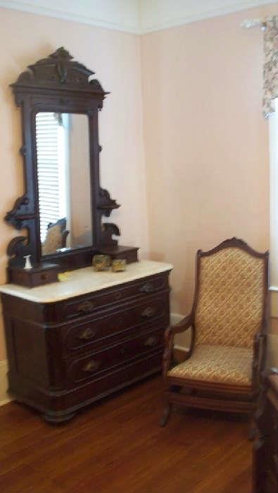 Antique Victorian dresser