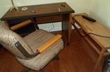 desk & chair, another one of those benches