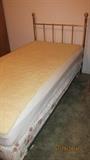 BRASS TWIN BED SET