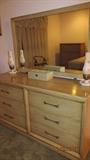 VINTAGE DRESSER W/MIRROR