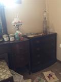 matching antique dresser