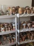doll head vases