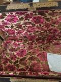 velvety cloth lining of trunk