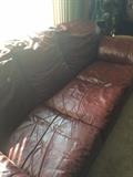 leather sofa
