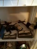 2 stereoscopes & slides