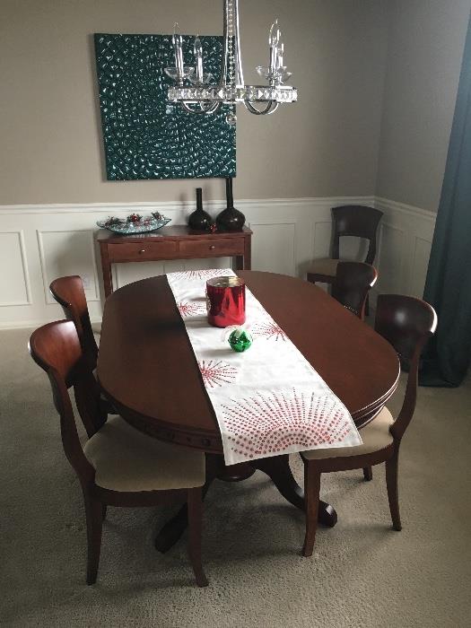 Formal dining set for six