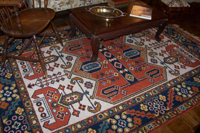 Rug in the small den