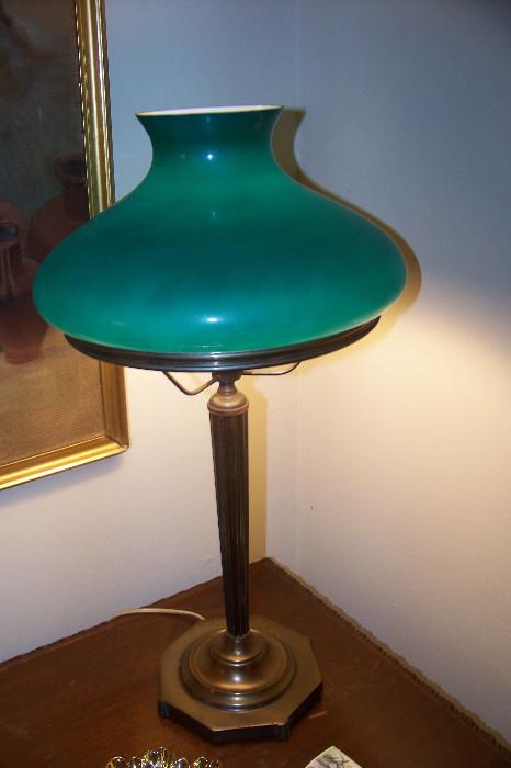 Antique desk lamp