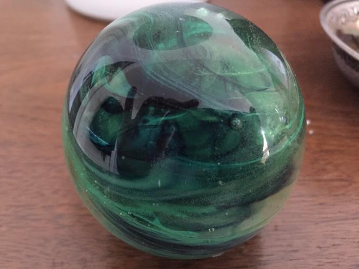 glass paper weight