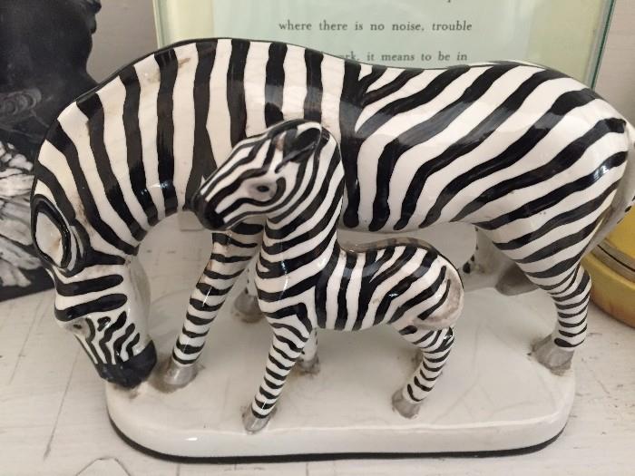 zebra figurine