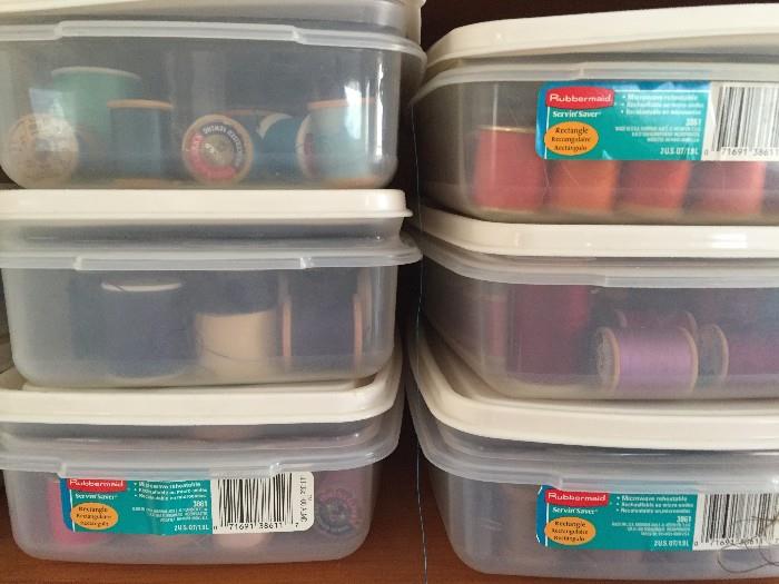 sewing threads, accessories